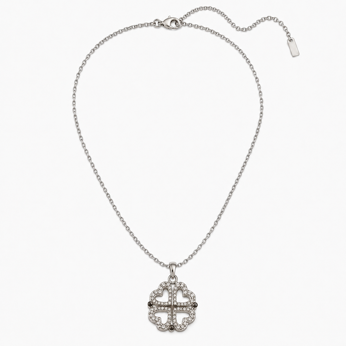 Celistia Silver Clover Kolye