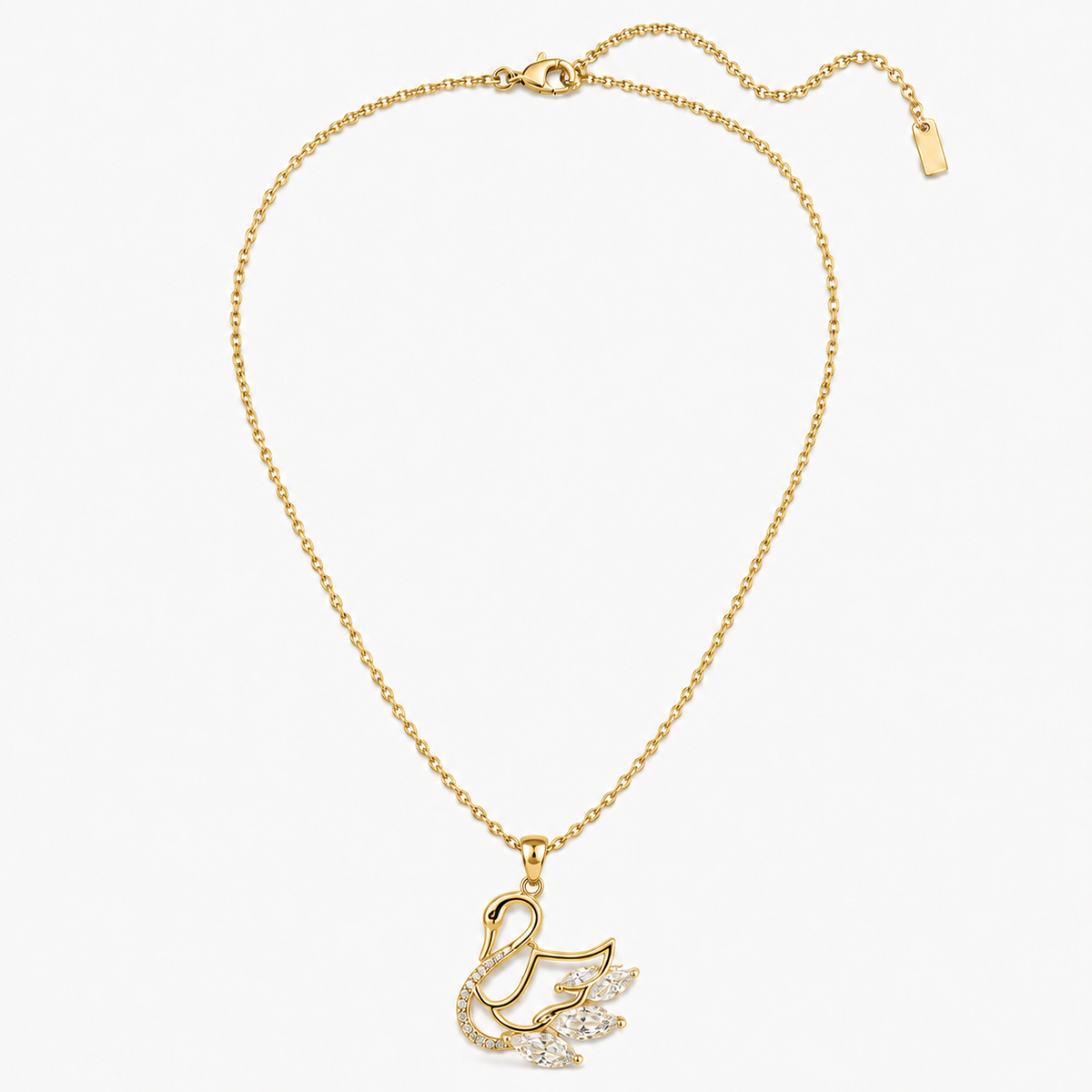 Celistia Golden Swan Kolye