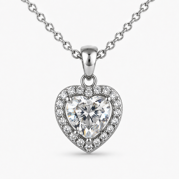 Celistia Crystal Heart Kolye