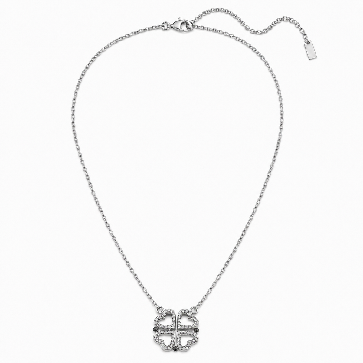 Celistia Silver Clover Kolye
