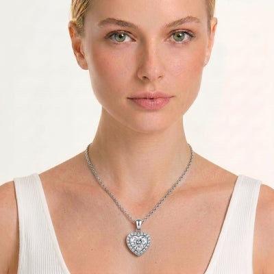 Celistia Crystal Heart Kolye